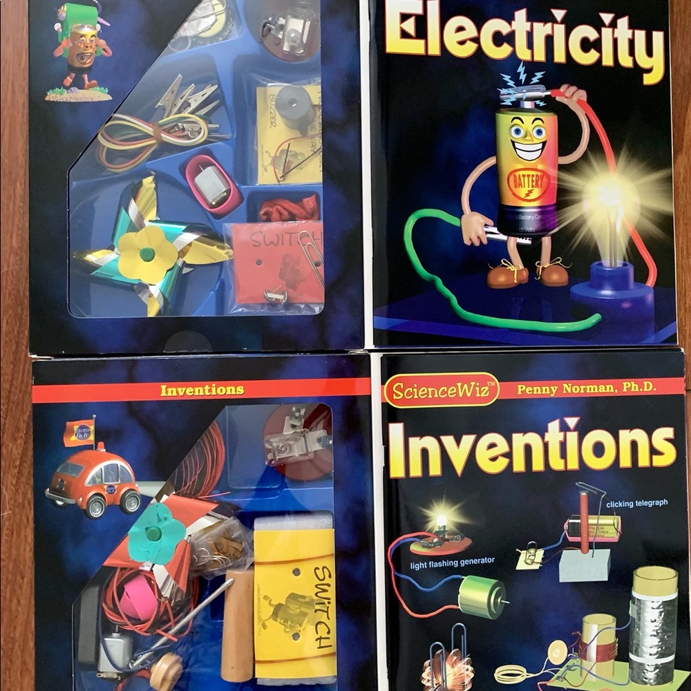 2 NEW Science Kits: electricity and Inventions - Picture 2 of 2